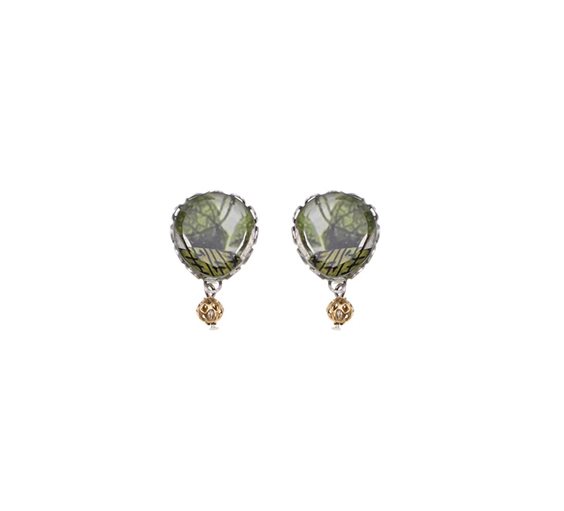Pendientes Ayala Bar Mujer Forest Reflection in Aleación de Metal Cristallo R2516 - R2516